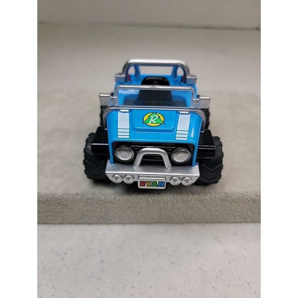 Ryan's World Blue 2019 Jeep Pull Back Go Action Bonkers Toy Co VEHICLE ONLY